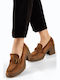 Suede Γυναικεία Loafers σε Ταμπά Χρώμα SD57106