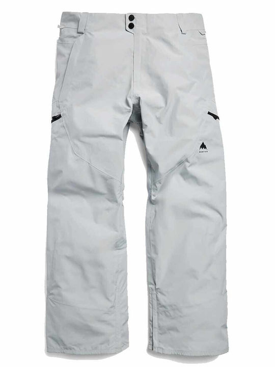 Burton Reserve Gore-tex 2l 302471027O Ανδρικό Παντελόνι Σκι & Snowboard Γκρι