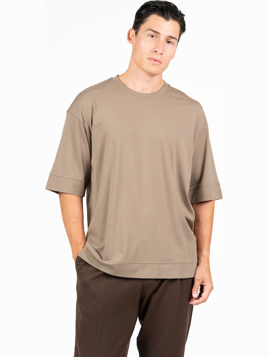 Vittorio Artist Beige T-Shirt