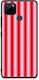Smartfits Red Pink Vertical Pinstripes Realme C21y C25y 7i Global Θήκη