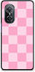 Smartfits Pink White Striped Checks Huawei Nova 9 Se Θήκη
