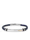 Borsari Men's Gold Plated Steel Bracelet