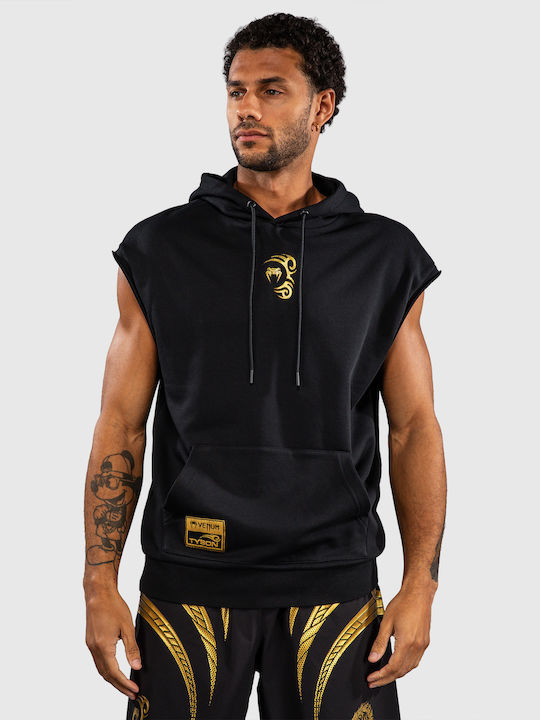 X Mike Tyson Tiger Kapuzenpullover Black/Gold