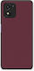 Smartfits Husă Burgundy Estompată pentru Vivo Y01 Y15s