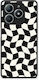 Smartfits Black Cream Wavy Checkerboard Realme C61 Case