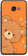 Smartfits Peekaboo Teddy On Оранжев Калъф за Samsung Galaxy A5 2017
