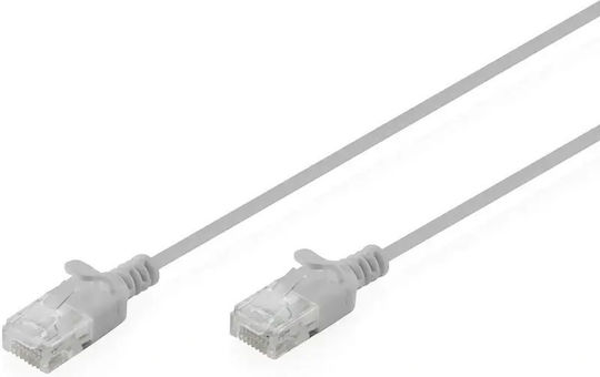 Digitus U/UTP Cat.6 (Gigabit) Ethernet Network Cable 3m Grey