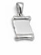 Gatsa Monogramm-Charm aus Silber
