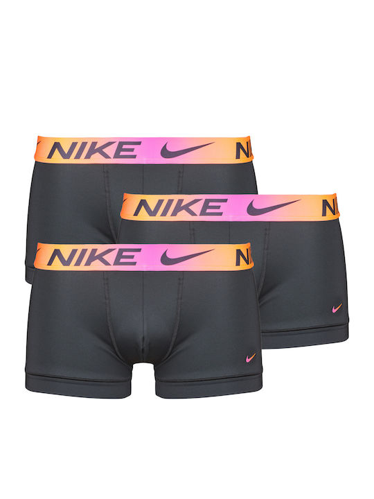 Nike Trunk Boxeri Bărbați Negri 3Pack