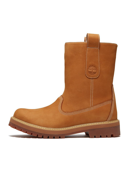 Timberland Heritage Mid Ανδρικά Μποτάκια Κίτρινα