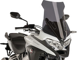 Getönte Puig Touring Motorrad-Windschutzscheibe Honda Crossrunner 17–21 Getönte Puig Touring Motorrad-Windschutzscheibe Honda Crossrunner 17–21