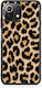 Smartfits Leopard Print Tan Small Xiaomi 11 Lite 5g Ne Mi 11 Lite Θήκη
