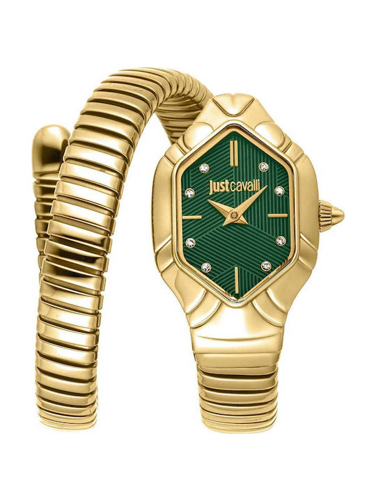 Women's Watch 22.5mm Battery-Powered with Gold Stainless Steel Bracelet