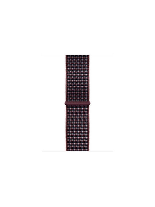 Apple Sport Loop Λουράκι Υφασμάτινο Burgundy Pl...
