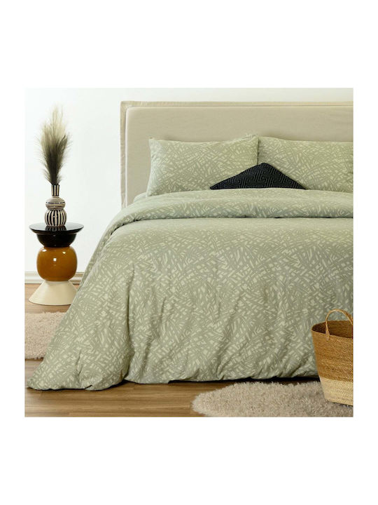 Melinen Neva Super-Double Fitted Sheet Set 160x...