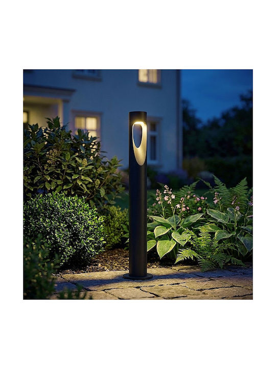 V-TAC Φωτιστικό Κολωνάκι LED Εξωτερικού Χώρου 6W με Θερμό Λευκό Φως IP65 Μαύρο