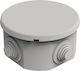 Eurolamp Outdoor Electrical Junction Box IP55 in Grey