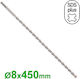 Pasco Диамантено Свредло SDS Plus с 4 Режещи Ръба Ø8 mm x 450 mm 114508
