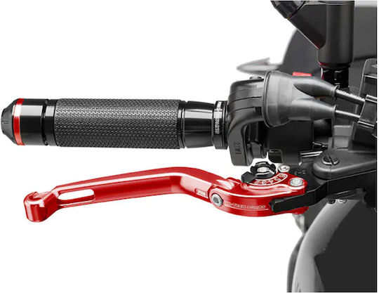 Foldable Puig 2.0 Red Brake Lever