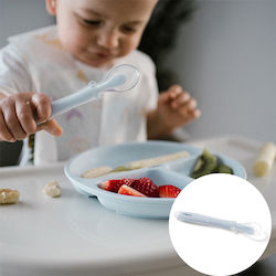 Babyono Baby Silicone Spoon Blue