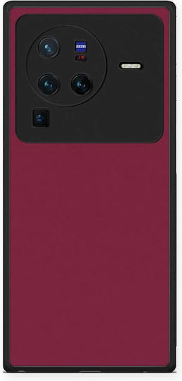 Smartfits Burgundy Vivo X80 Pro 5G Husă