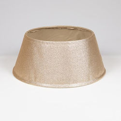 Gold Christmas Tree Skirt H25xD65cm Set of 42 P...