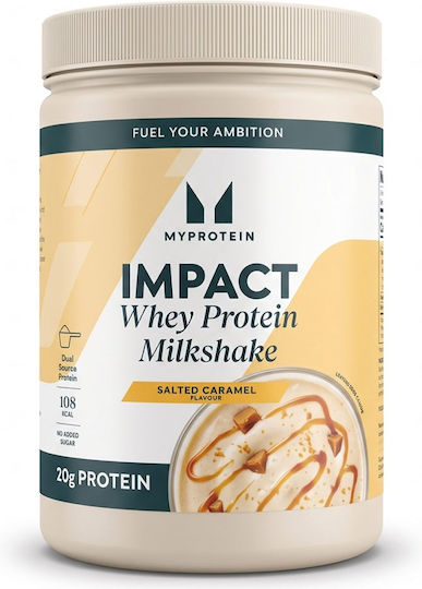 Impact Whey Protein Milkshake Gluten-Free Whey Protein with Salted Caramel Flavour 750g