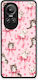 Smartfits Kittens Pink Bows On Pink Oppo Reno10 Pro Case
