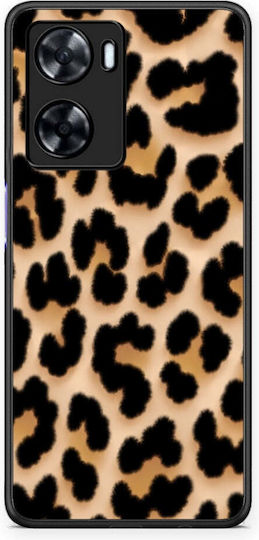 Smartfits Leopard Print Tan Large Oppo A57s A77s A77 Θήκη