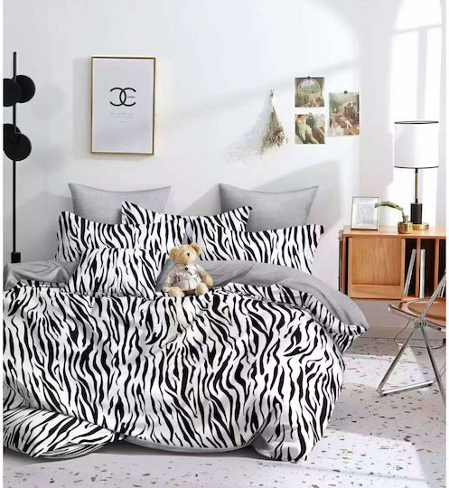 Kraft World King Size Fitted Sheet Set 220x240+25cm Multicolour (5 Pieces)