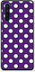 Smartfits Husa Mint Polka Dots On Purple pentru Oneplus Nord 5G