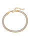 Senza Women's Gold-Plated Silver Riviera Bracelet