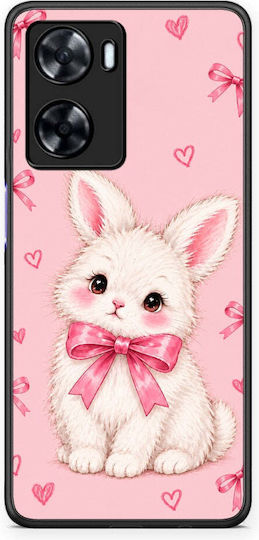 Smartfits White Bunny Pink Bows Oneplus Nord N20 Se Θήκη