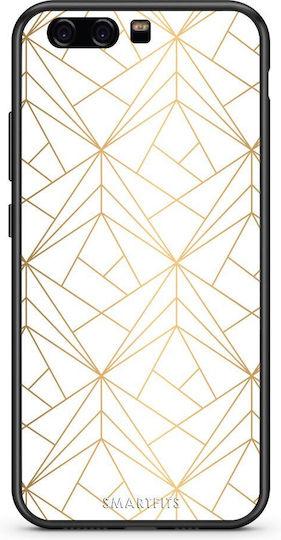 Smartfits Geometric Luxury White Huawei P10 Lite Θήκη