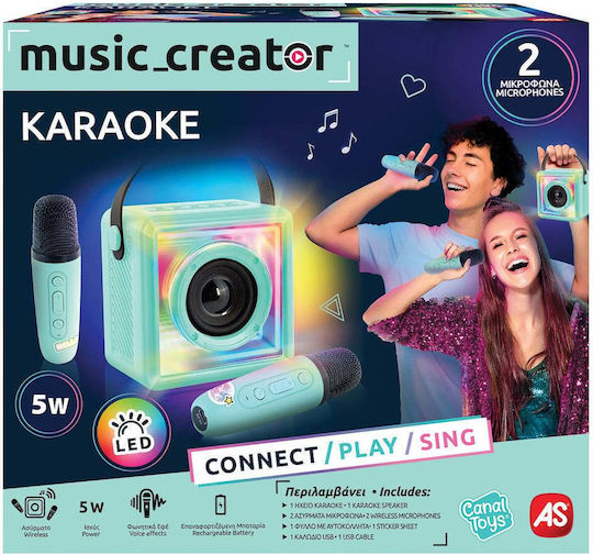 AS Σετ Μουσικών Οργάνων Καραόκε Mini Music Creator Ii