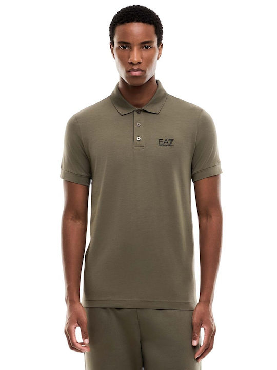 Emporio Armani Polo Μπλούζα Χακί