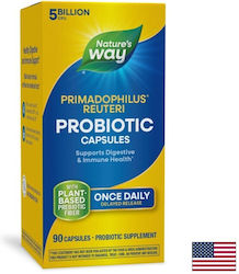 Nature's Way Primadophilus Добавка с Пробиотици и Пребиотици 100 mg 90 Капсули Nature's Way Primadophilus Добавка с Пробиотици и Пребиотици 100 mg 90 Капсули