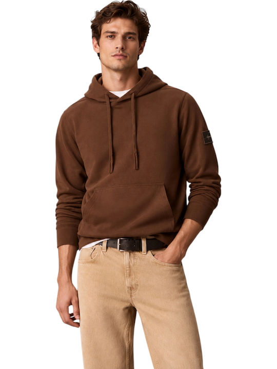 Calvin Klein Hoodie Brown