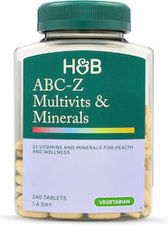 Holland & Barrett ABC-Z Multivitamine 240 Compr...