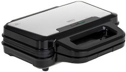 Camry Sandwichmaker für 2 Toasts 750 W Schwarz