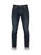 Blugi Bărbați Slim Fit Albastru Închis