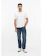 Benito Herren Straight Jeans Blue Denim