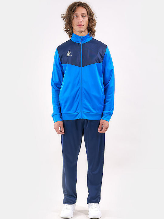 Jogginganzug Mit Jacke Mit Gummizug Blau