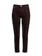 Celestino Damenjeans Skinny Leopardenmuster Slim Fit Braun