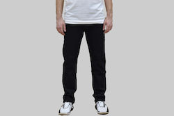 REX Παντελόνι Slim Fit Μαύρο REX Παντελόνι Slim Fit Μαύρο