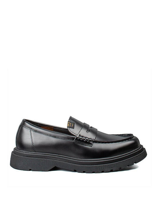 Men's Moccasins in Black Colour