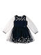 Blaues Tüllkleid für Mädchen
