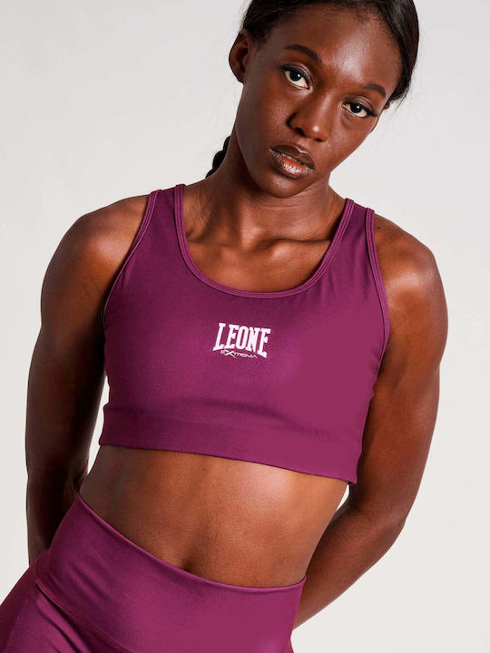 Leone 1947 Women's Athletic Sports Bra Dark Cherry