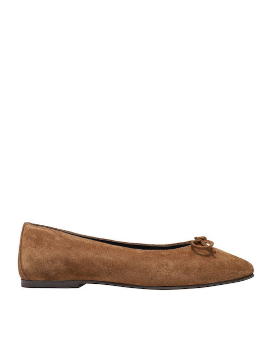 Haralas Suede Women's Ballerina Shoes Tamba