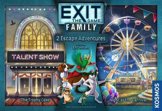 Επιτραπέζιο Παιχνίδι Exit: The Trophy Heist, Night at the Carnival (EN)